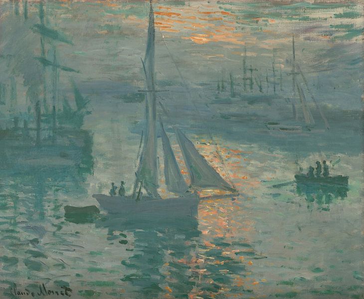 Sonnenaufgang - Claude Monet von Schilders Gilde