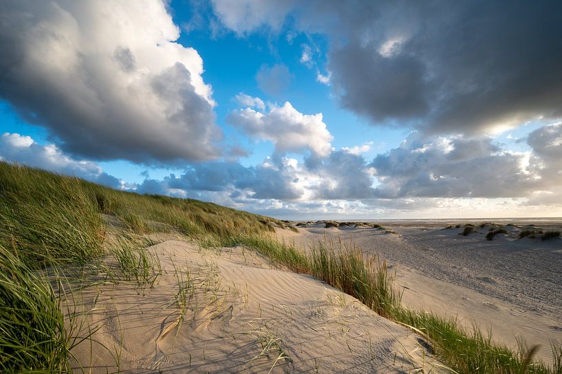Nuages sur les dunes par Michel Knikker