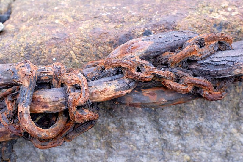 Roestig ketting van Richard Wareham