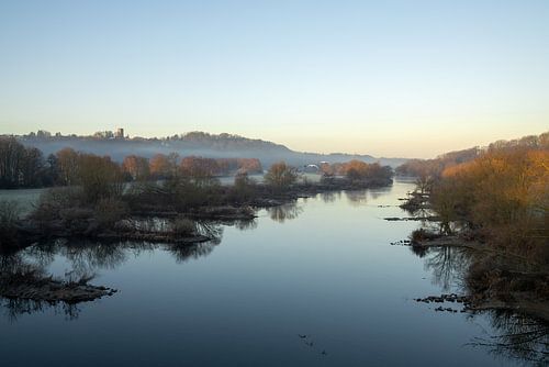 Ruhr bei Hattingen, Ruhrgebiet, Nordrhein-Westfalen, Deutschland von Alexander Ludwig