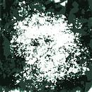 Moderne abstracte kunst. Vormen in groen nr. 4 van Dina Dankers thumbnail
