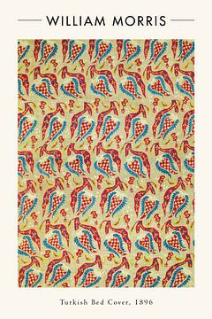 William Morris - Turkish Bed Cover van Walljar