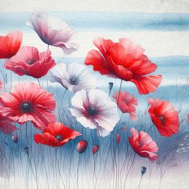 Poppies by Jutta Maria Pusl