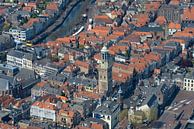 Vue aérienne de Kampen aux Pays-Bas par Sjoerd van der Wal Photographie Aperçu