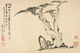 Mei Qing - Landschappen in verschillende stijlen naar oude meesters 04 (1690)