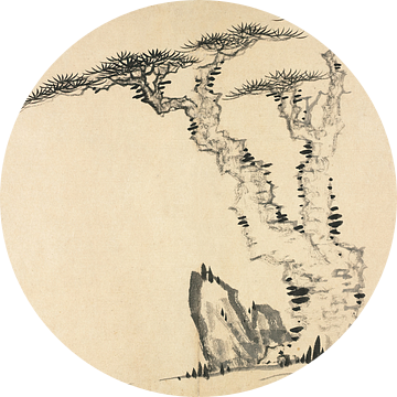 Mei Qing - Landschappen in verschillende stijlen naar oude meesters 04 (1690)