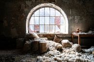 Sacs de laine abandonnés. par Roman Robroek - Photos de bâtiments abandonnés Aperçu