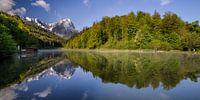 Frühling am Riessersee in Bayern von Achim Thomae Miniaturansicht