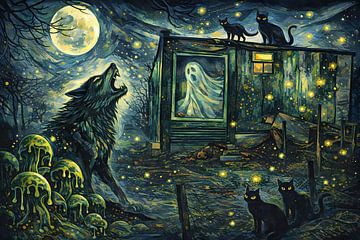 Hurler à la lune sur Linda de Klein