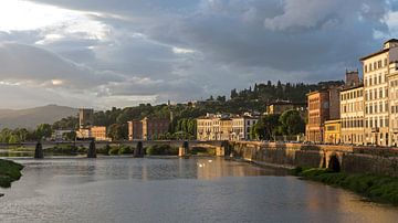 Ponte alle Grazie in Florence by Christian Tobler