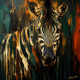 Primal – Expressionist Wildlife - Zebra