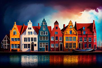 Farbenfrohe Immobilien mit karibischem Flair von Maarten Knops