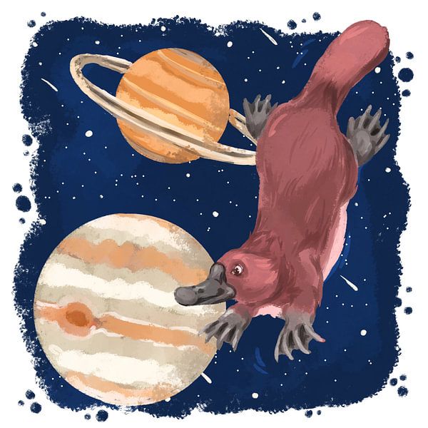 Schnabeltier im Weltraum Abenteuer von Antiope33