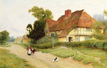 Arthur Claude Strachan,The Village Inn