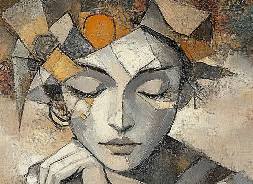 Vision abstraite contemplative