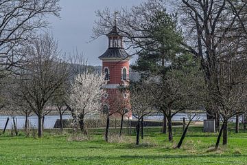 Vuurtoren Moritzburg van Ralf Hickmann