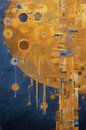 Gouden Structuren in de Ruimte van Whale & Sons thumbnail