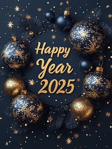 Frohes neues Jahr 2025
