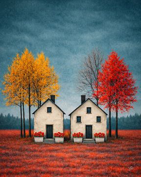 The Red World by vincenzomarzocchiartist