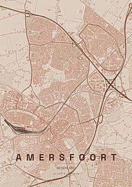 Amersfoort Plattegrond van Stef van Campen