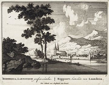 Jan van Call (I), Ansicht von Boppard am Rhein, 1694 - 1697