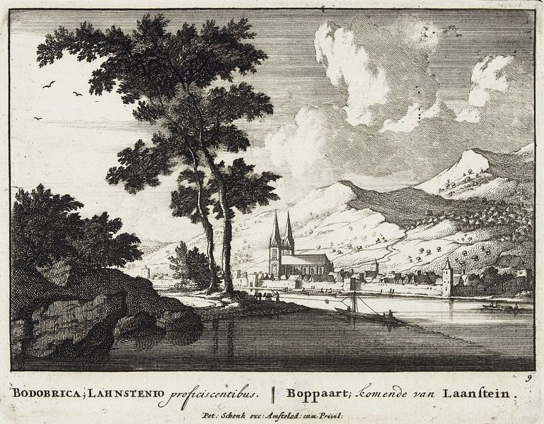 Jan van Call (I), Ansicht von Boppard am Rhein, 1694 - 1697 von Atelier Liesjes