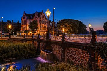 Arnhem in de avond van FotoBob
