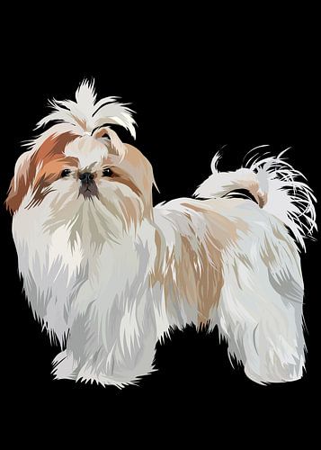 pet dog in vector