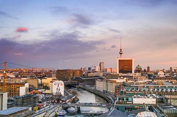 Berlijn Skyline van Mark Meijrink