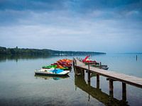 Blauw uur aan de Ammersee