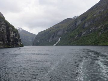 genadeloos Geirangerfjord, Noorwegen