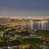 Naples - Gulf of Naples at night by Teun Ruijters