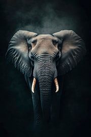 Elefant von Poster Art Shop