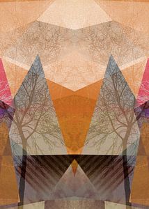 P22-D TREES AND TRIANGLES sur Pia Schneider