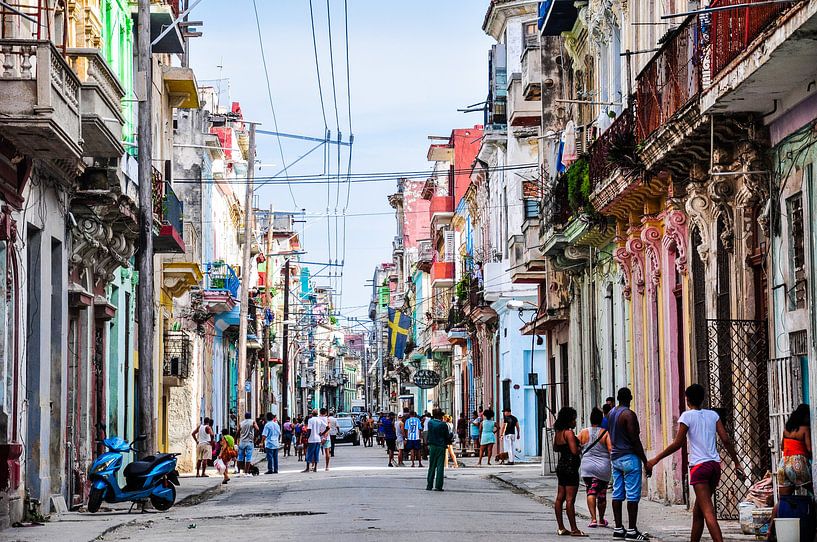 streets of Havana Cuba by Sabrina Varao Carreiro