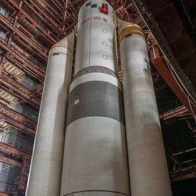 Gigantische Russische raket - urbex van Martijn Vereijken