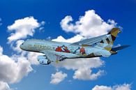 Etihad Airbus A380 van Gert Hilbink thumbnail