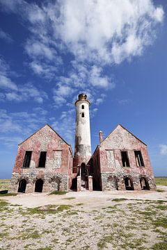 The lighthouse on Klein Curacao by Manon Verijdt