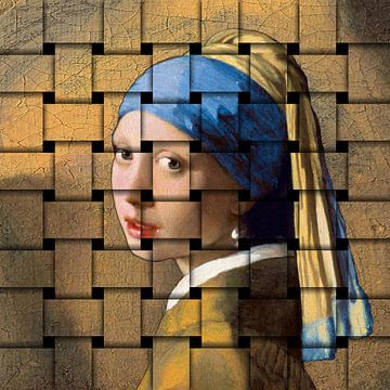 Das Mädchen mit dem Perlenohrgehänge - Johannes Vermeer von Lia Morcus