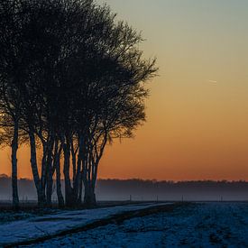 Un paysage hivernal magique sur Tonny Eenkhoorn- Klijnstra