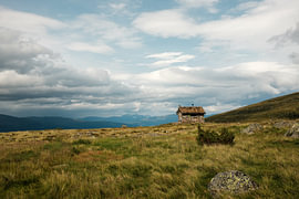 Einsame Berghütte in Norwegen von Mijke Bressers