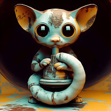 Rustpunk metgezellen van Vythryd Arts