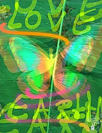 Love Earth Double by treesgivepeace.nl