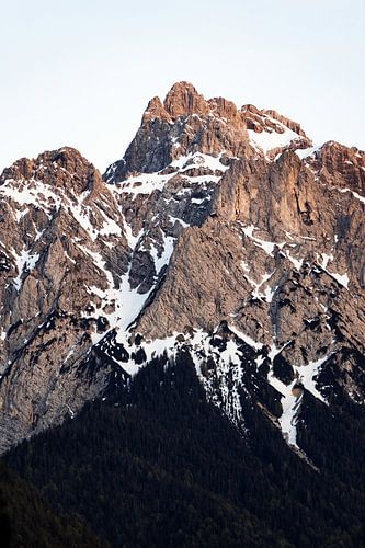 the rock in the surf