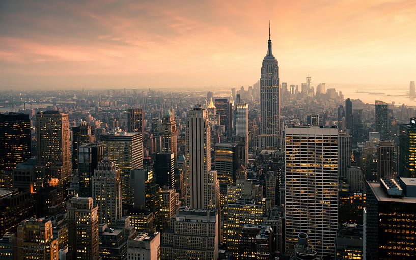 New York Panorama van Jesse Kraal