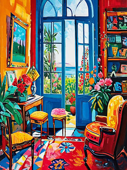 Kamer met uitzicht Stijl Henri Matisse