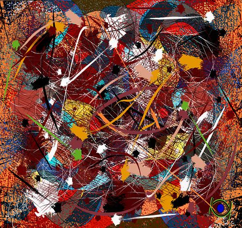 abstract colorful art contemporary