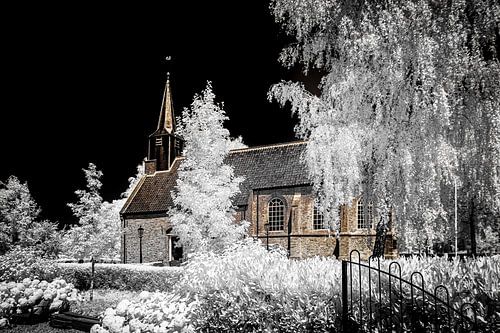 Kijfhoekkerkje van Ad Van Koppen Fotografie
