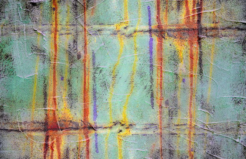 Colored tracks by Jeannet Zwols  Fotografie