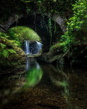 Mystischer Wasserfall von Markus Stauffer